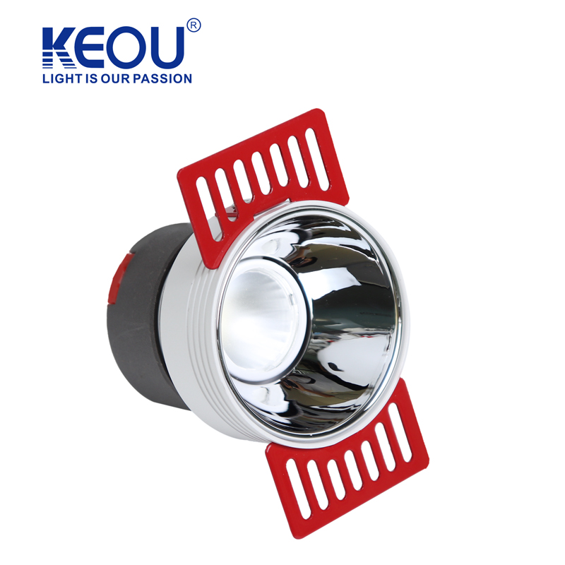 No. 09 Downlight modular de aluminio de un solo cabezal