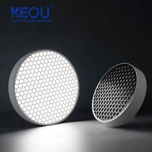 Panneau lumineux carr&eacute; mont&eacute; en surface anti-&eacute;blouissant