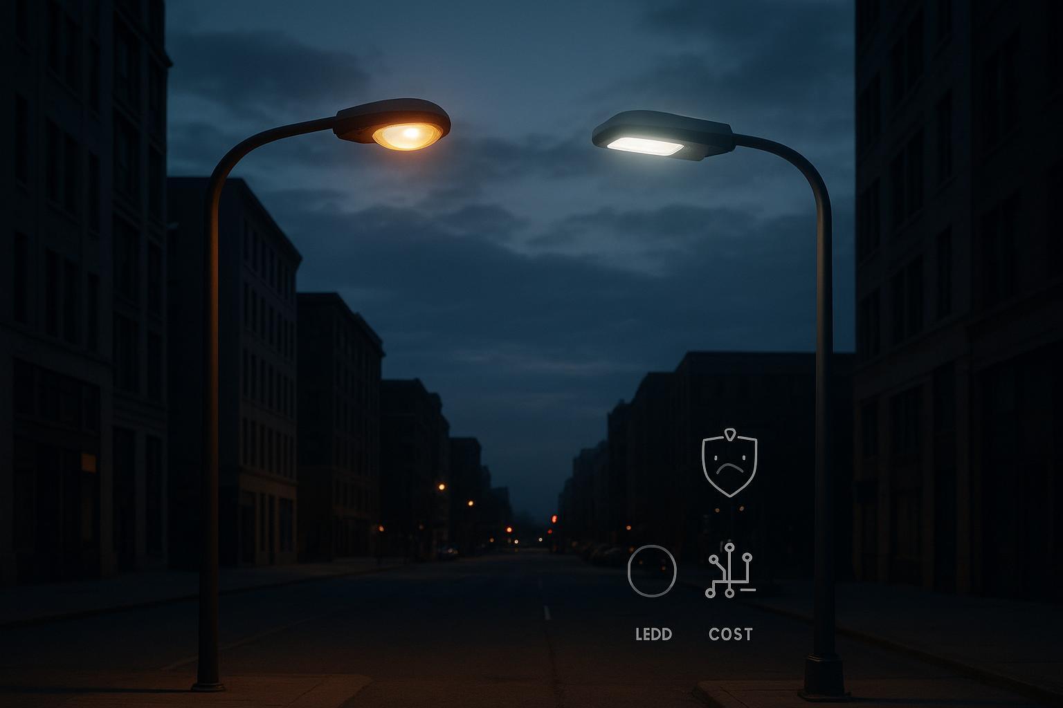 ナトリウム街路灯 vs LED: 2026 年の選び方