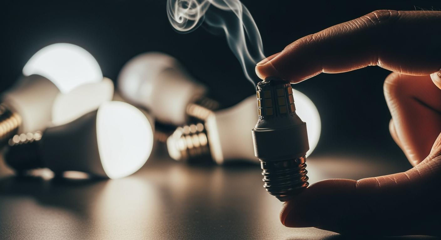 LED விளக்குகள் எரிகிறதா?