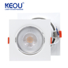 Recessed ካሬ ፒሲ ስፖት ብርሃን