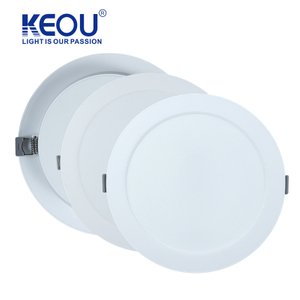 Luz de Panel DOB Redondo empotrado 