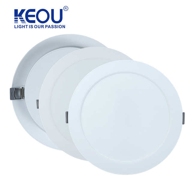 چراغ پنل DOB گرد فرورفته 