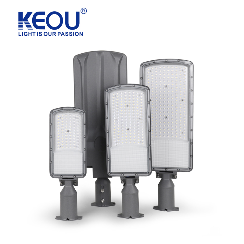 समायोज्य कोन 50W 100W 150W 200W एलईडी स्ट्रीट दिवा