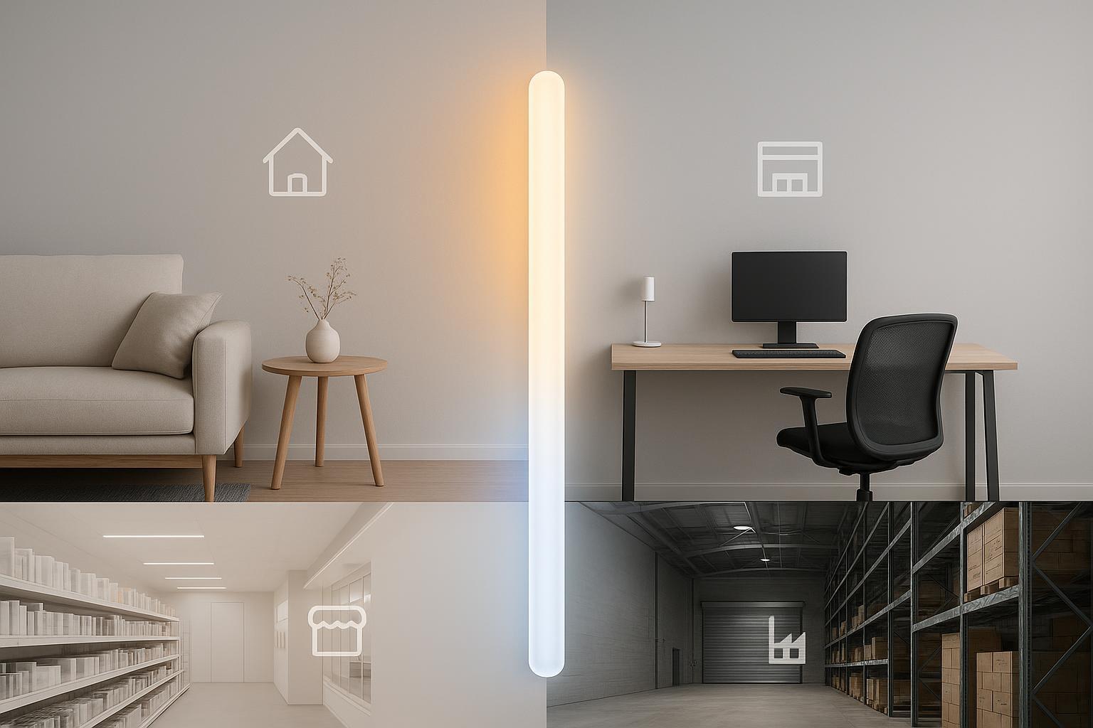 چک لیست دمای رنگ LED: CCT را با فاصله انتخاب کنید