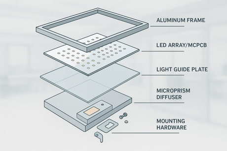 LED ప్యానెల్ లైట్ కాంపోనెంట్స్ — A Procurement Guide.jpg