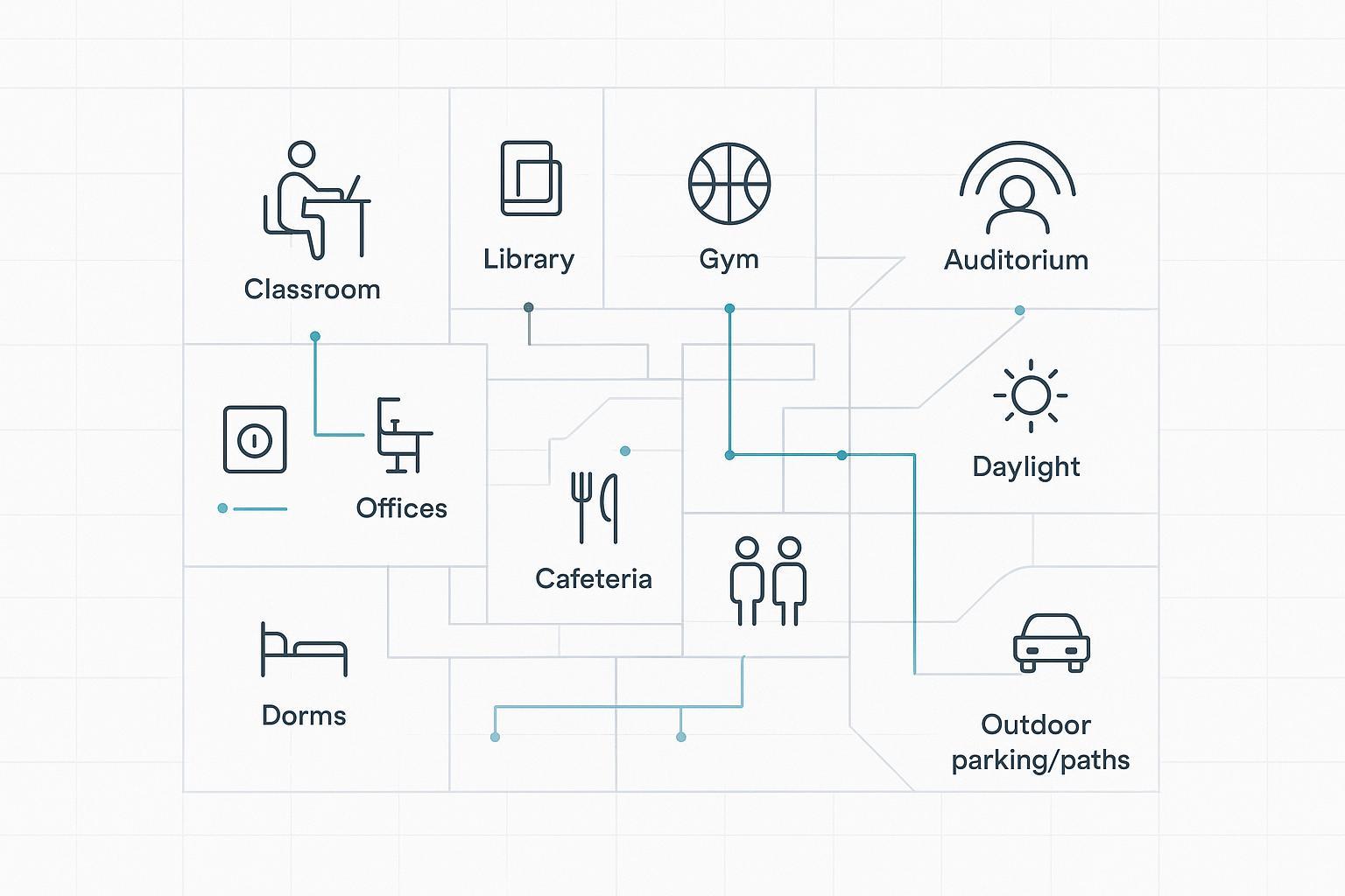 12 ምርጥ የትምህርት ቤት የ LED ብርሃን መፍትሄዎች ለካምፓስ አካባቢዎች (2026)