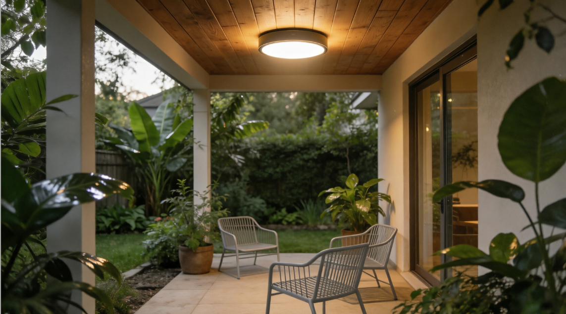 வெளிப்புற உச்சவரம்பு விளக்குகள்: LED Vs பாரம்பரிய விருப்பங்கள்