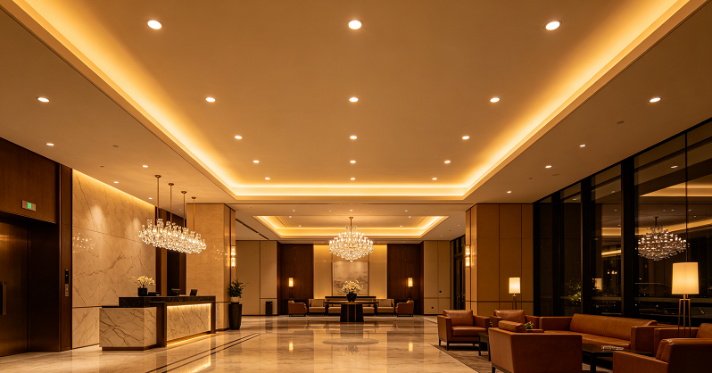 Luz descendente versus luz puntual: diferencias clave